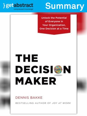 cover image of The Decision Maker (Summary)